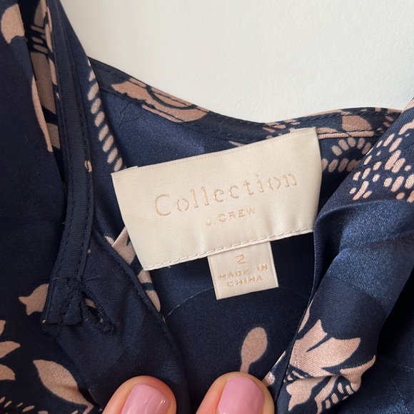 Jcrew collection simple silk dress. - Picture 2 of 3